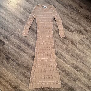 Just female Sanya knit maxi dress